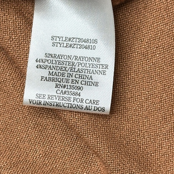 Z Supply Super Soft Long Sleeve Cowl Neck Tunic Top Size Large - Picture 7 of 11